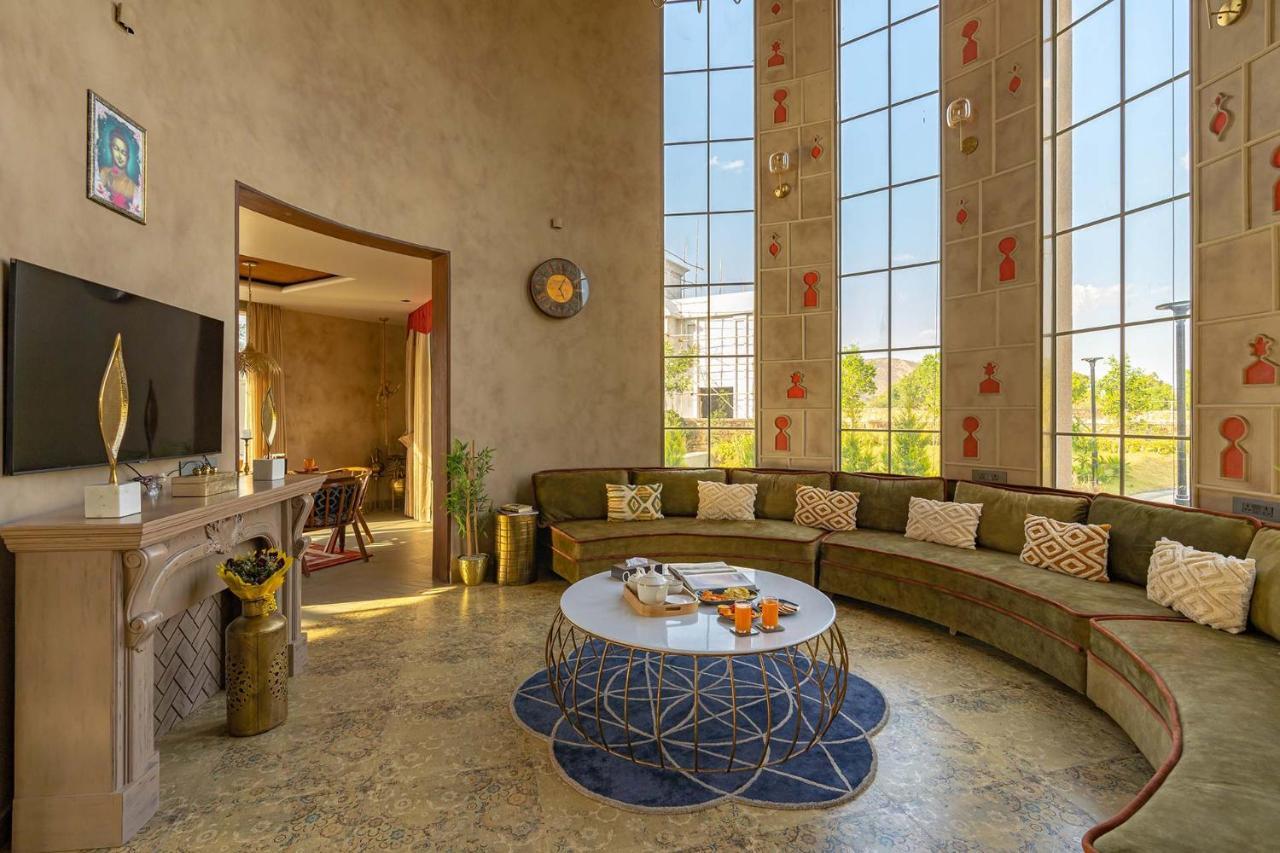Noah'S Ark By Stayvista - Jaipur With Private Pool Dhānd Екстериор снимка